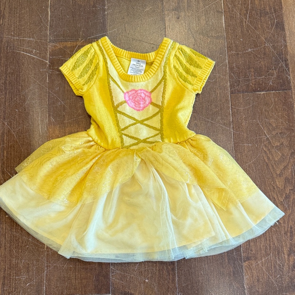 Disney Belle inspired - Yellow and Pink dress